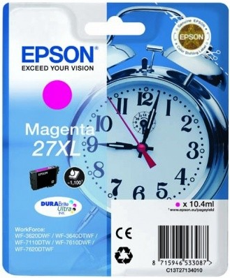Epson Ink/27XL Alarm Clock 10.4ml MG (C13T27134012)
