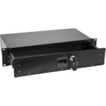 OMNITRONIC Rackschublade SN-2 Rackschublade mit Schloss 2HE (30100959)