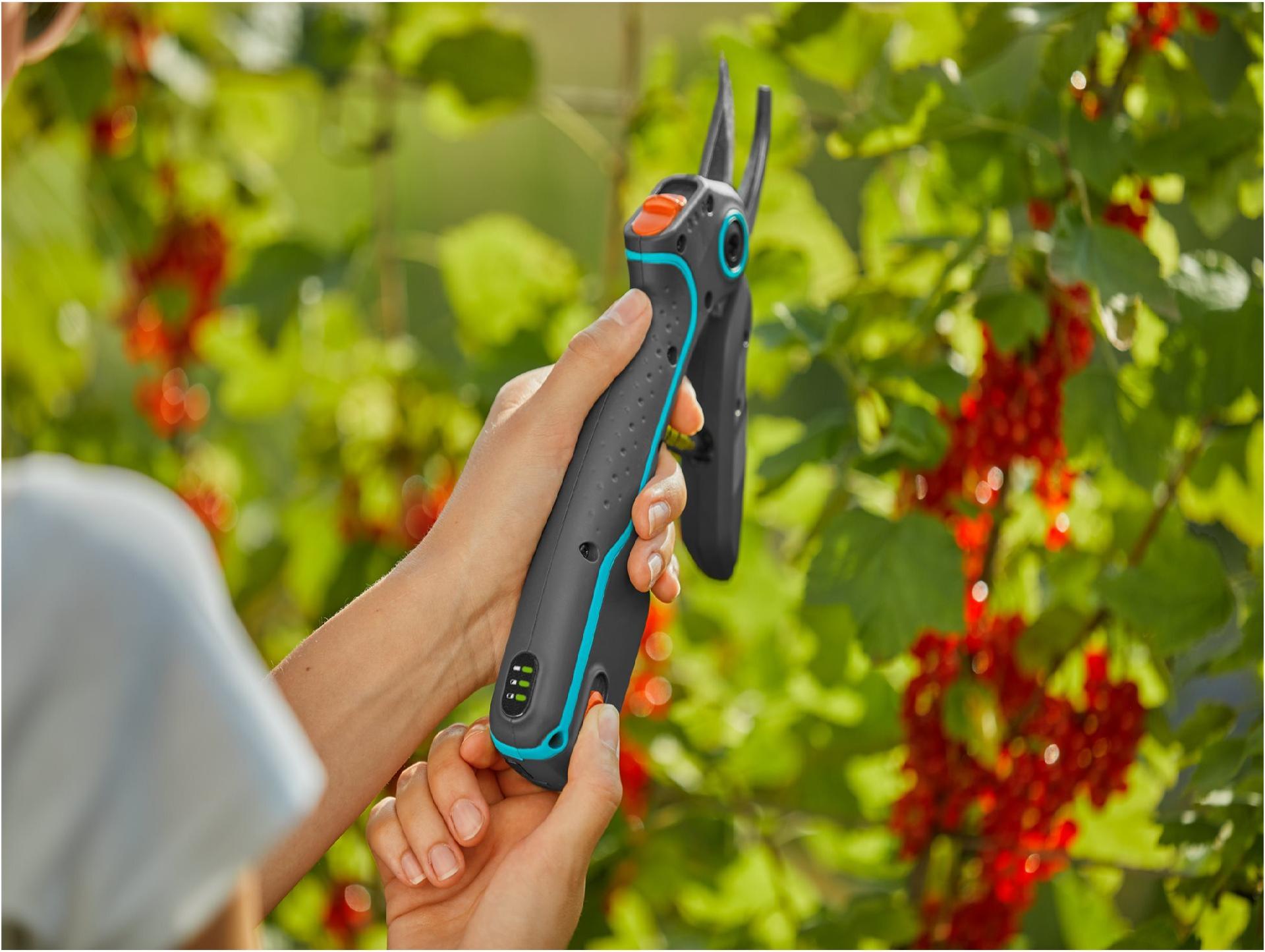 Gardena AssistCut Astschere Bypass Akkuunterstützt 25 mm Schwarz/Grün
