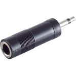ShiverPeaks S/CONN maximum connectivity Adapter, Klinkenstecker Mono 3,5mm auf Klinkenkupplung Mono 6,3mm (57002)