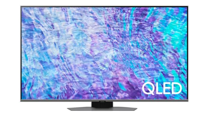 SAMSUNG QE55Q80CATXXH 55" QLED 4K SMART TV [Energieklasse G] (QE55Q80CATXXH)