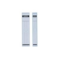 LEITZ Ordnerrücken-Etikett für Hängeordner, 61 x 279 mm lang, breit, grau, passend für LEITZ Hängeordner 1821, 1824 (6093-00-85)