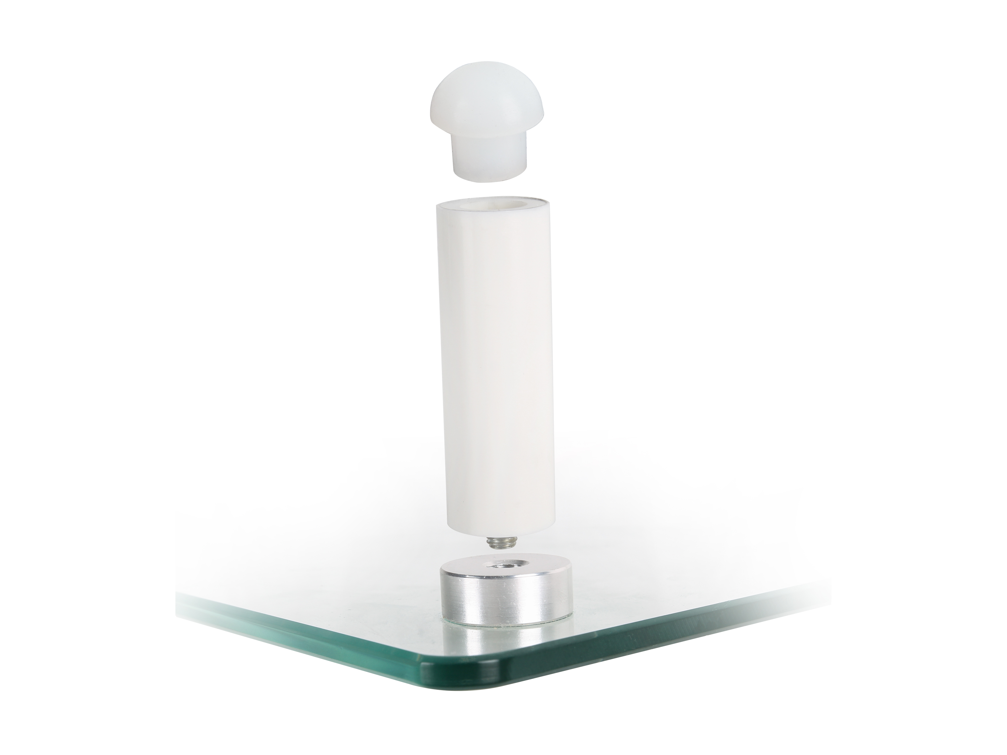 Equip Monitorständer Glas 56 cm Transparent