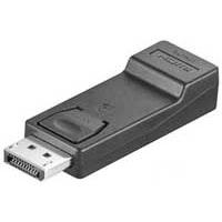 Wentronic Goobay DisplayPort zu HDMI Adapter 1.1, HDMI™ Standard-Buchse (Typ A) - HDMI™ Standard-Buchse (Typ A) > DisplayPort-Stecker (61719)