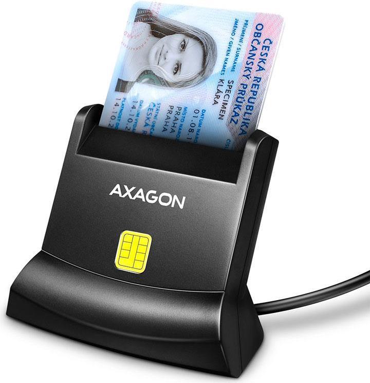AXAGON CRE-SM4N USB Smart Card StandReader (CRE-SM4N)
