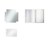 LEITZ Prospekthülle, A3 quer, PP, genarbt, 0,12 mm oben offen, auf DIN A4 gefaltet, dokumentenecht, mit (4723-00-03)