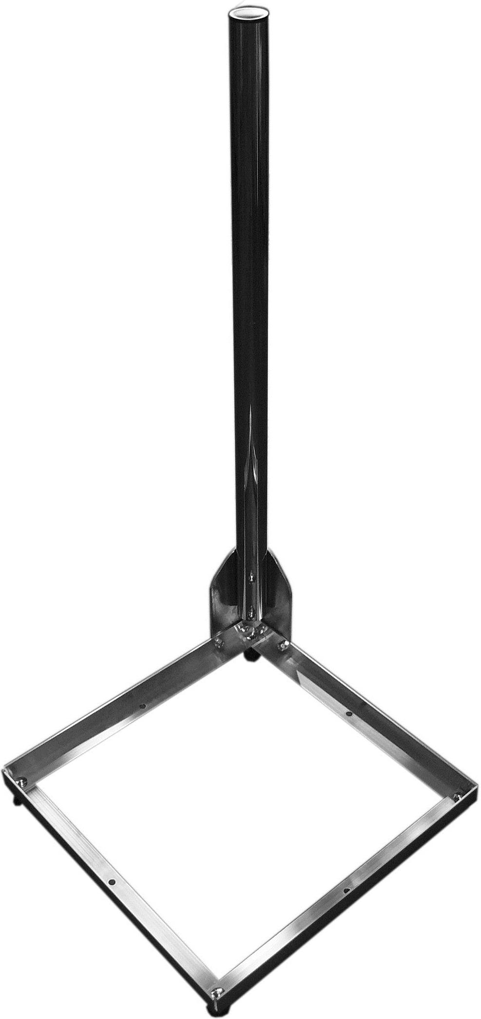 Balkonständer incl. Masten BS50-AL Alu f. Betonplatten 500x500 (BS50-AL)