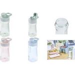 keeeper Trinkflasche "daria", 0,53 Liter, nordic-blue aus PP, Maße: (B)95 x (T)71 x (H)190 mm, große Öffnung für - 1 Stück (1871268000000)