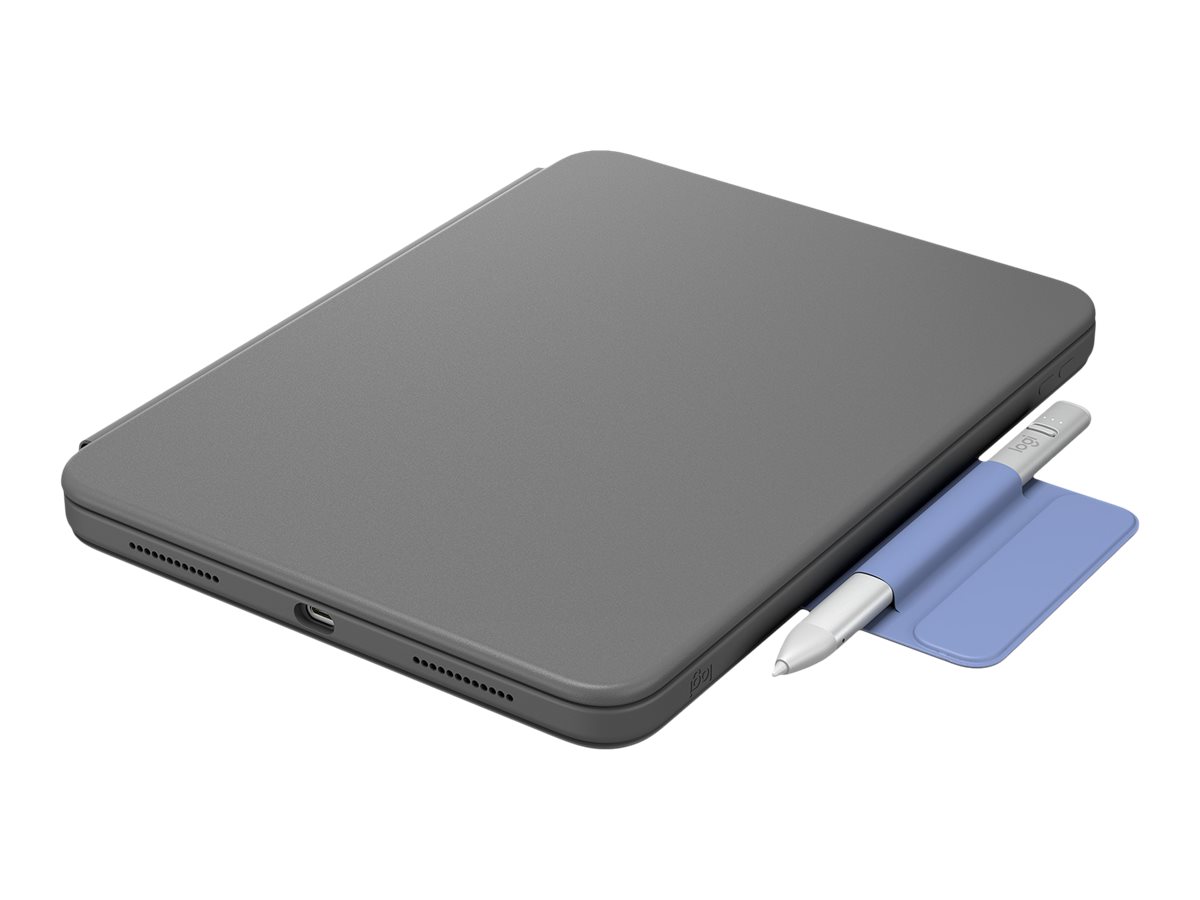 Logitech Rugged Folio Tastatur und Foliohülle QWERTY Spanisch Graphite