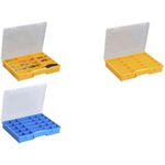 allit Sortimentskasten "EuroPlus Basic", Größe: 37/15, gelb transparenter, hochschlagfester Polypropylen, 15 Fächer, - 1 Stück (457240)