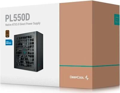 DeepCool ATX 550W POWER SUPPLY PL550-D V2 (R-PL550D-FC0B-EU-V2)