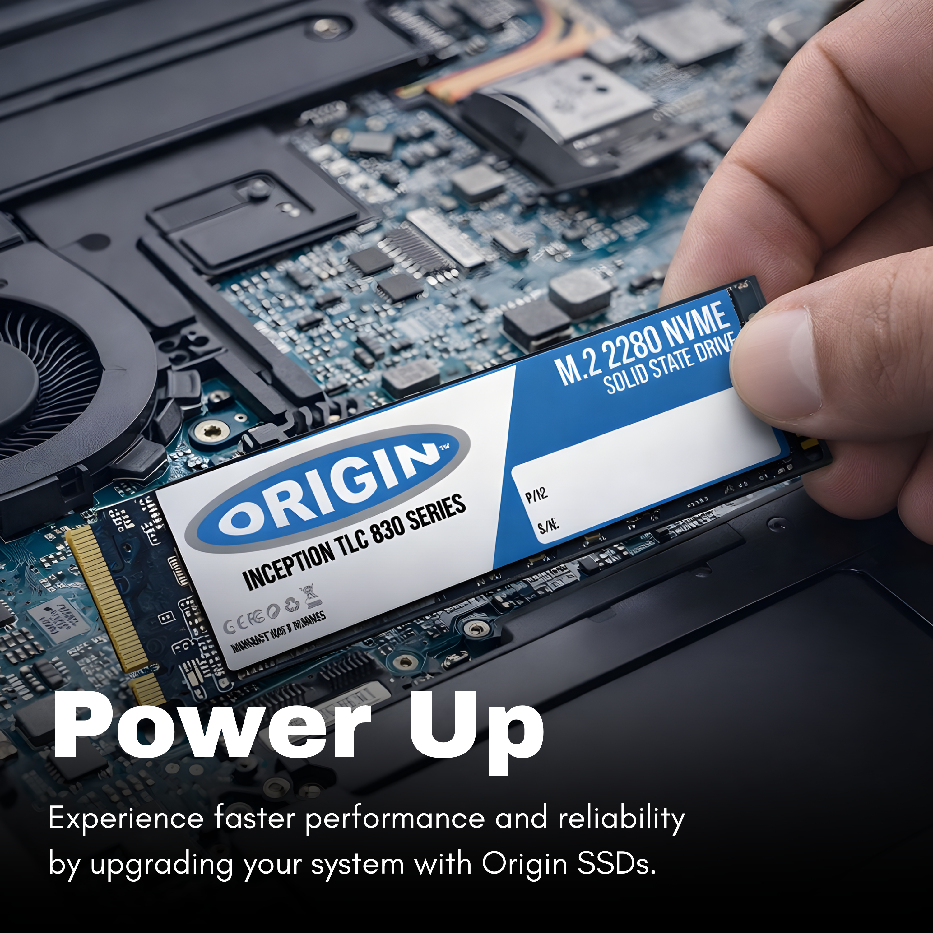 Origin Storage Inception TLC830 Pro Series 256 GB SSD M.2 2280 PCIe 3.1 NVMe