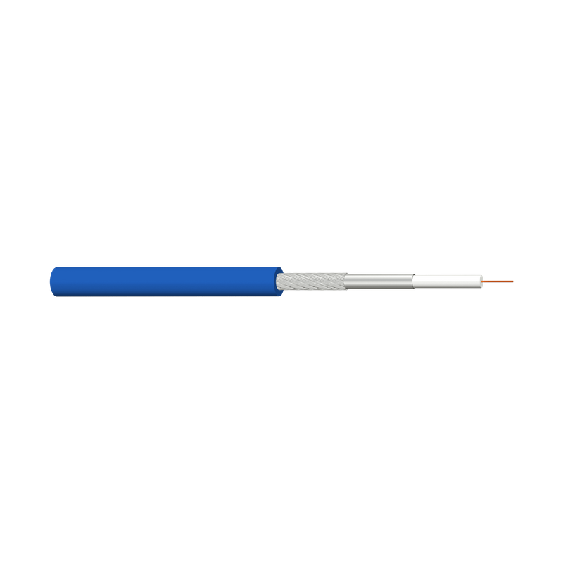 Megasat Flex Koaxialkabel 10 m F-Typ Blau 100205