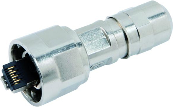 Telegärtner STX RJ45 Steckerset, Kat.6, Variante 1, ohne Knickschutzspirale, für AWG 22 - 26 Twisted Pair Kabel mit (J80026A0007)