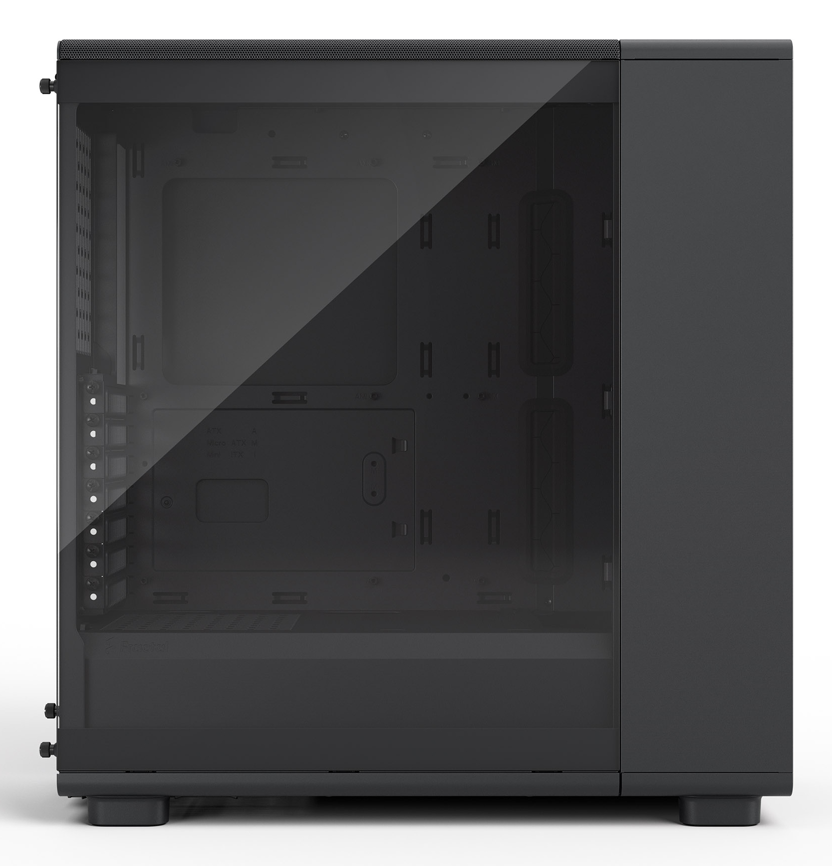 Fractal Design Epoch Midi Tower ATX Gehärtetes Glas Schwarz, RGB black TG Light Tint