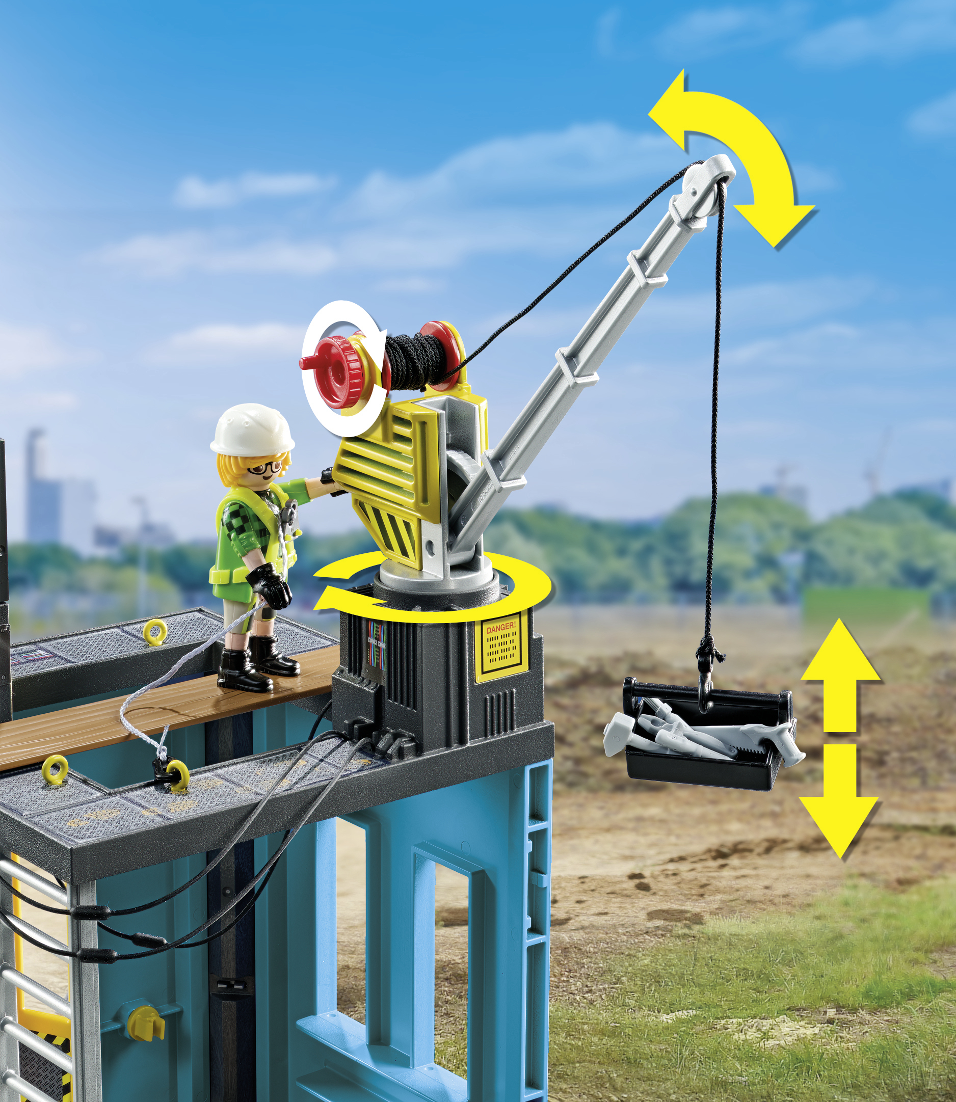 Playmobil Action Heroes Baustelle 71650