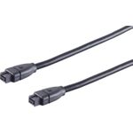FireWire IEEE 1394B Kabel 9/9-polig St./St. 5,0m schwarz (CO 77305)