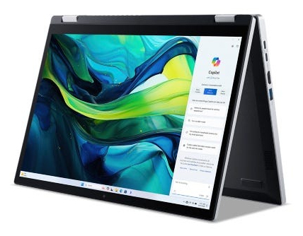 Acer Aspire Go Spin 14 AGSP14-31PT 14" Notebook Intel N355 16 GB RAM 512 GB SSD Reines Silber