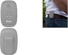 Bradas Antimücken-Ultraschall, tragbar, mit Gürtelclip sendet Ultraschallwellen aus, die Mücken vertreiben, - 1 Stück (CTRL-IN201B)