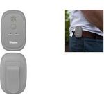 Bradas Antimücken-Ultraschall, tragbar, mit Gürtelclip sendet Ultraschallwellen aus, die Mücken vertreiben, - 1 Stück (CTRL-IN201B)