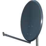 Televes Die neuen Easy-Line Satellitenantennen aus pulverbeschichteten Aluminiumerfüllen die von gewohnten Qualitäts- und Leistungsstandards.Die Rückenhalterung, der Feedarm und der LNB-Halter sind alle in derFarbe des Reflektors lackiert. (793203)
