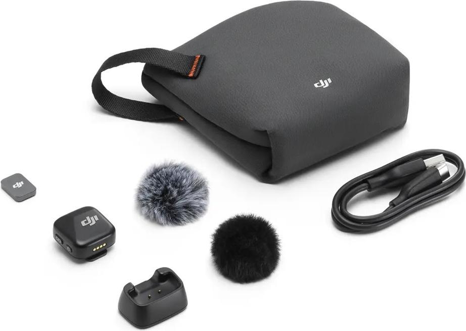 DJI Mic Mini Funkmikrofon-Sender 10 g 400 m Black