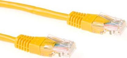 ADVANCED CABLE TECHNOLOGY IB8852 0.25m Cat6 U/UTP (UTP) Gelb Netzwerkkabel (IB8852)