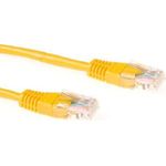 ACT IB8852 0.25m Cat6 U/UTP (UTP) Gelb Netzwerkkabel (IB8852)