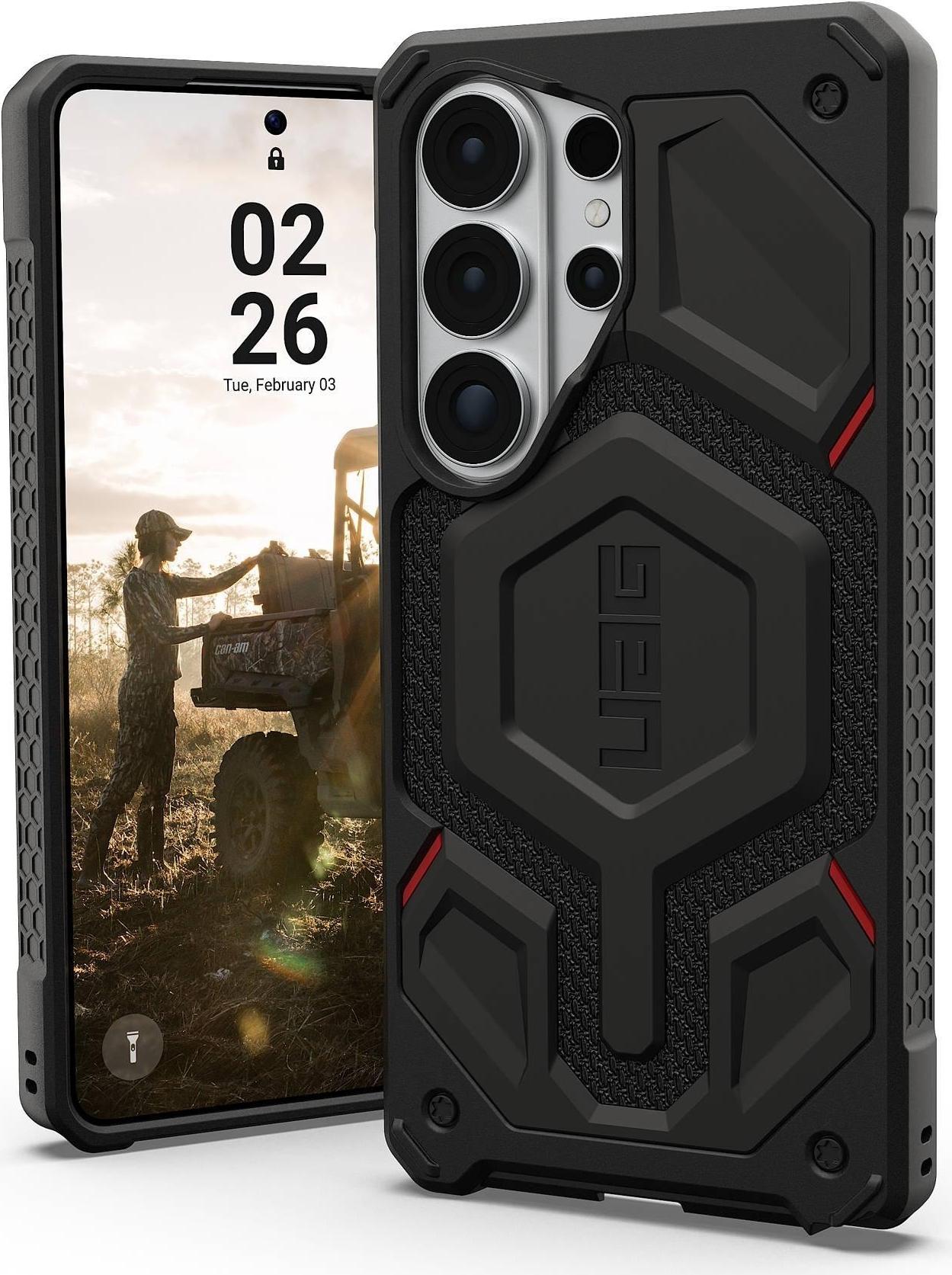 UAG Urban Armor Gear Monarch Pro Case mit Magnet-Modul | Samsung Galaxy S26 Ultra | kevlar schwarz | 214513113940 (214513113940)