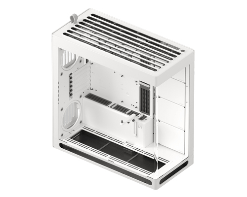 HAVN HS 420 Midi-Tower E-ATX PC-Gehäuse Tempered Glass Weiß