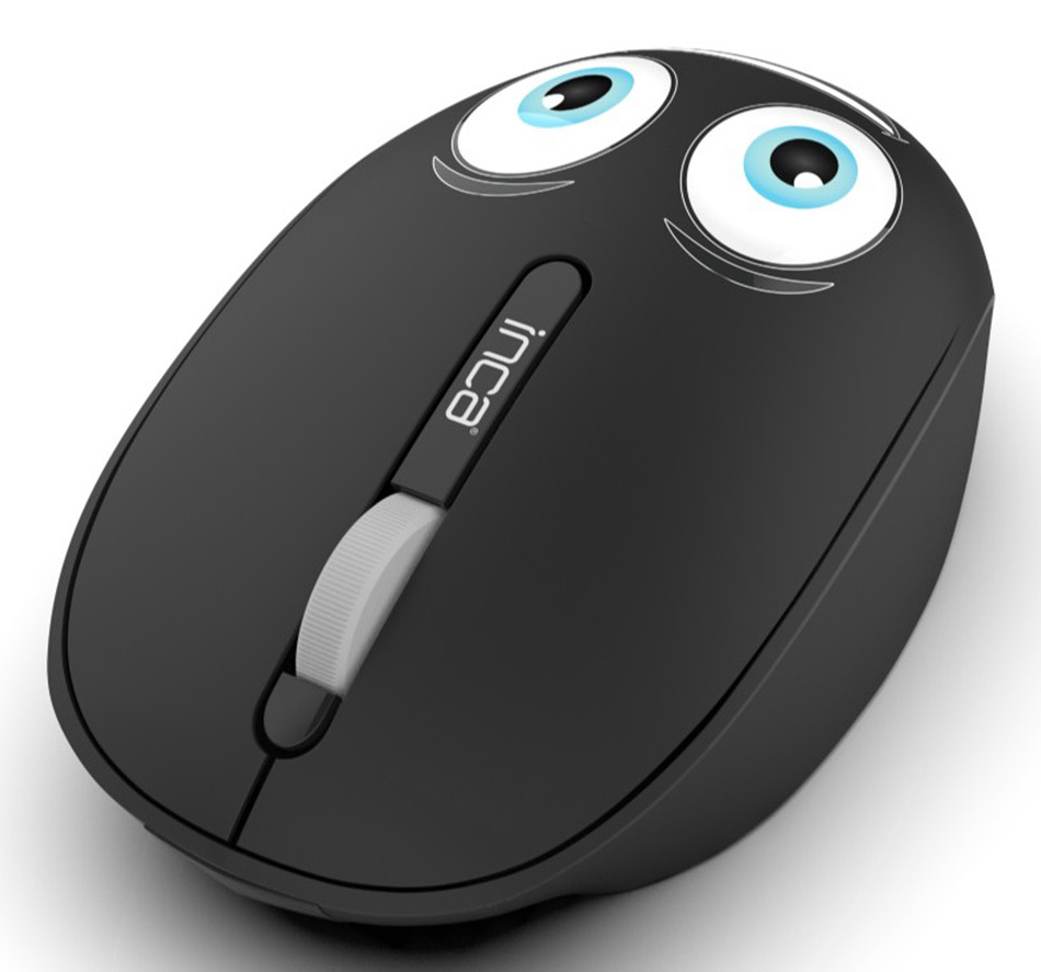 INCA WEENY IWM-245RS Kabellose Maus 1200 DPI 3 Tasten RF Wireless Schwarz