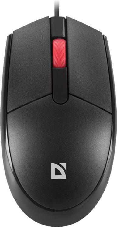 DEFENDER DELTA MAUS MM-523 SCHWARZ OPTICAL (52523)