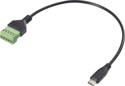 Renkforce USB-C Adapterkabel[1x Stecker - 1x Klemmanschluss] RF-6443952 30 cm (RF-6443952)