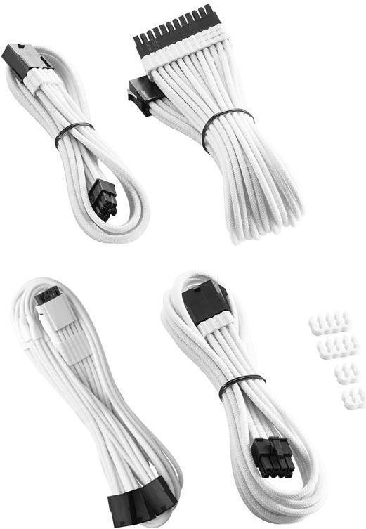 CableMod Pro ModMesh 12VHPWR Cable Extension Kit - weiß (CM-PCAB-16P3KIT-NKW-3PW-R)