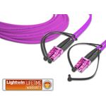 Lightwin LDP-50 LC-LC 0.25 OM4 InfiniBand/fibre optic cable 0,25 m Gelb (LDP-50 LC-LC 0.25 OM4)