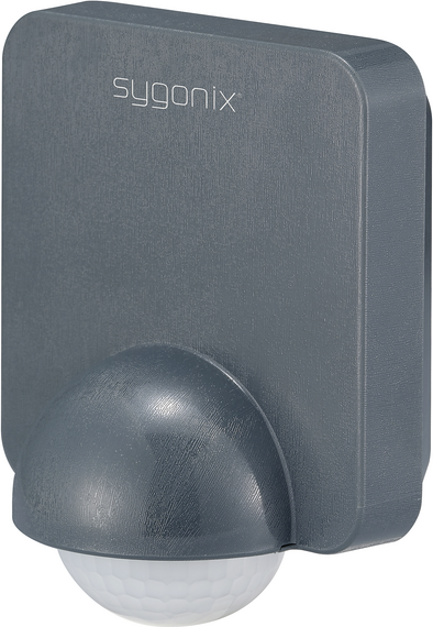 Sygonix SY-5836536 Wand PIR-Bewegungsmelder 360 ° Relais Dark-Grey IP54 (SY-5836536)
