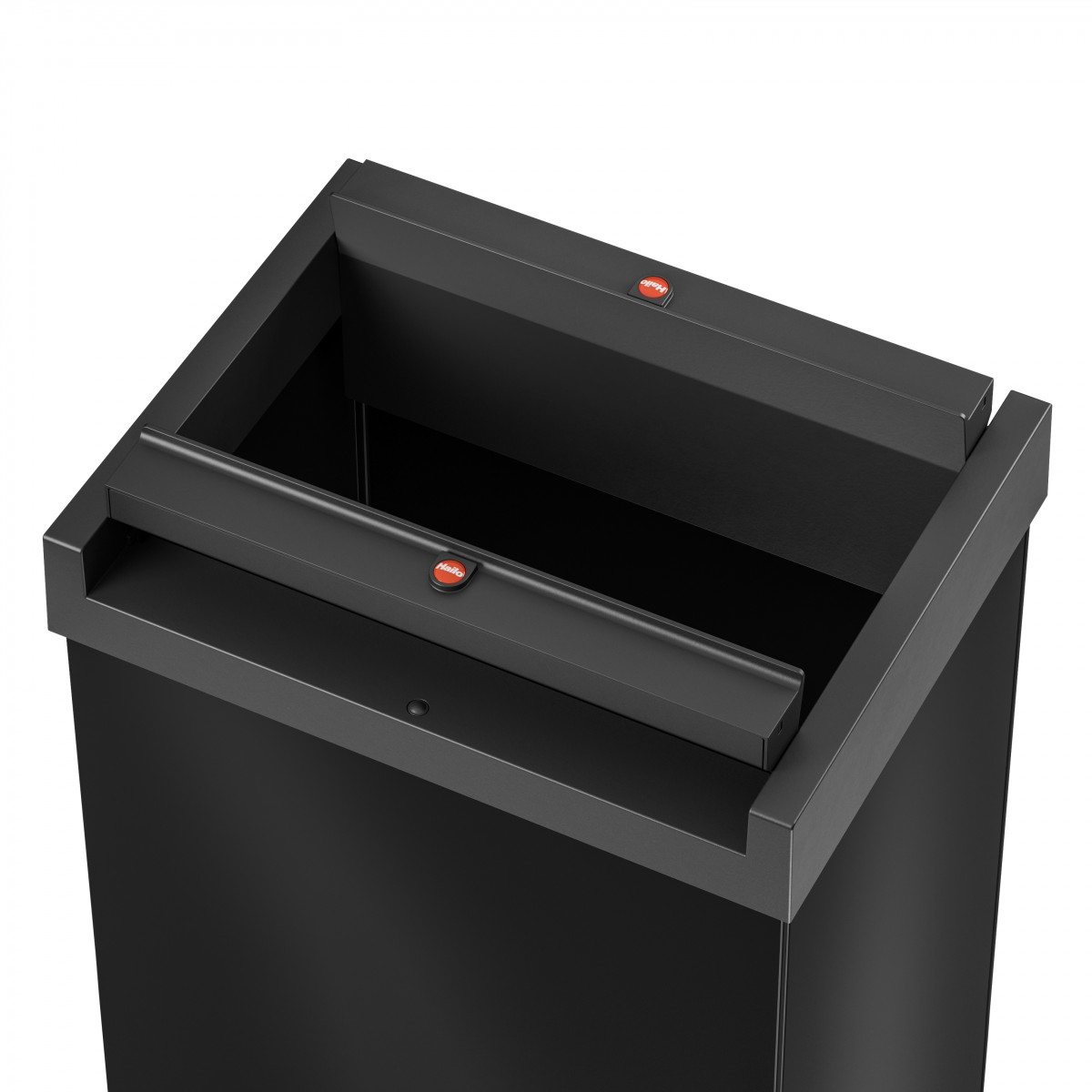 Hailo Big-Box Swing L Abfalleimer 35 l Schwingdeckel Schwarz