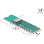 Delock 64348 - Konverter M.2 Key M> SFF-8612 (64348)