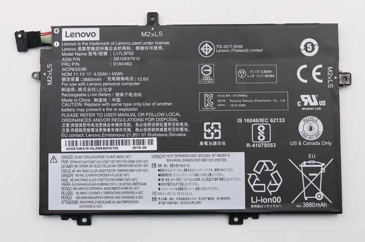Lenovo Simplo Laptop-Batterie (5B10W13896)