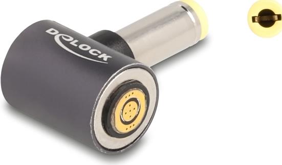 Delock Adapter für Notebook Ladekabel 5.5 x 2.5 mm Stecker zu magnetischem 8 Pin (80791)