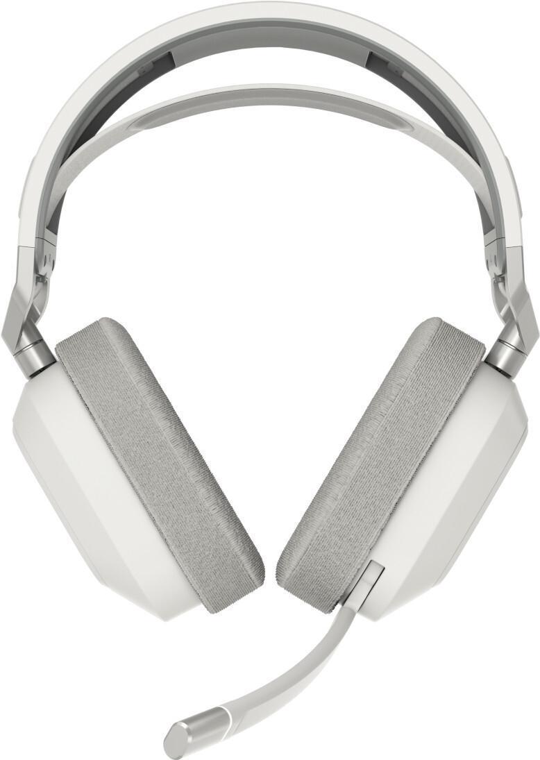 Corsair CA-9011296-EU. Produkttyp: Kopfhörer. Übertragungstechnik: Kabellos, Bluetooth. Empfohlene Nutzung: Gaming. Kopfhörerfrequenz: 20 - 40000 Hz. Gewicht: 717 g. Produktfarbe: Weiß (CA-9011296-EU)
