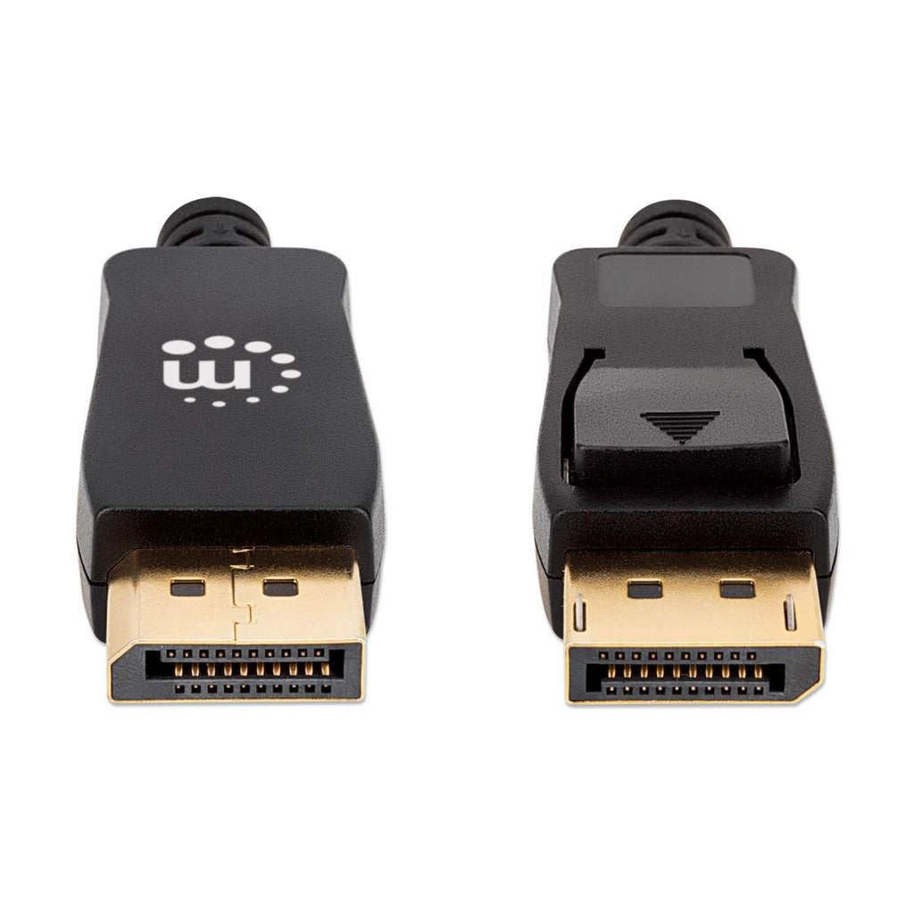 Manhattan DisplayPort 1.4 Kabel 8K@60Hz 4K@120Hz 1 m Schwarz