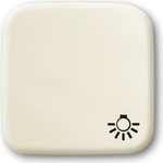 BUSCH-JAEGER Wippe Symbol Taster Licht 2520LI-212 Duro 2000 SI weiss 2520LI-212 (1731-0-0272)