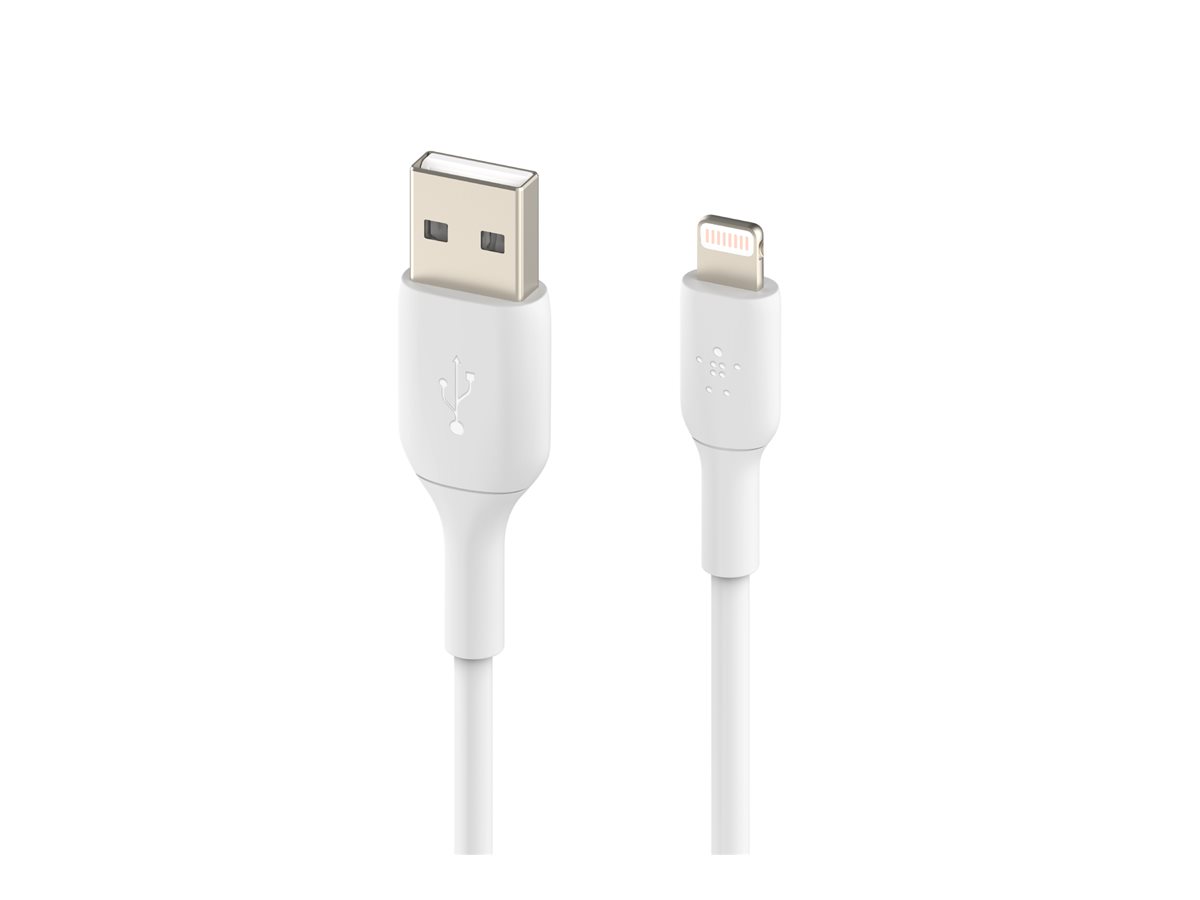 Belkin BoostCharge Lightning-Kabel Lightning auf USB Typ A 15 cm Weiß
