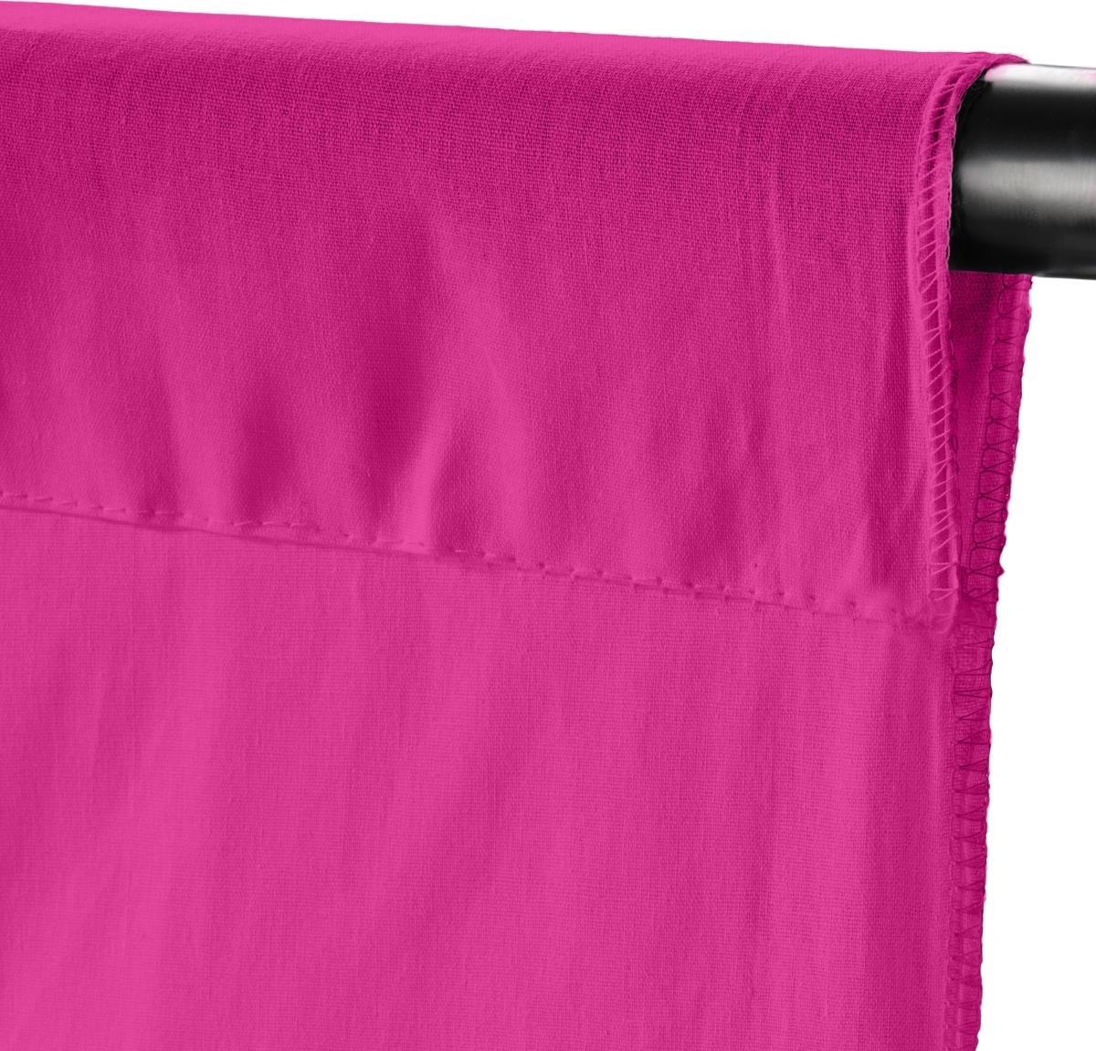 WALSER Walimex Stoffhintergrund 2,85x6m, magenta 19512 (19512)