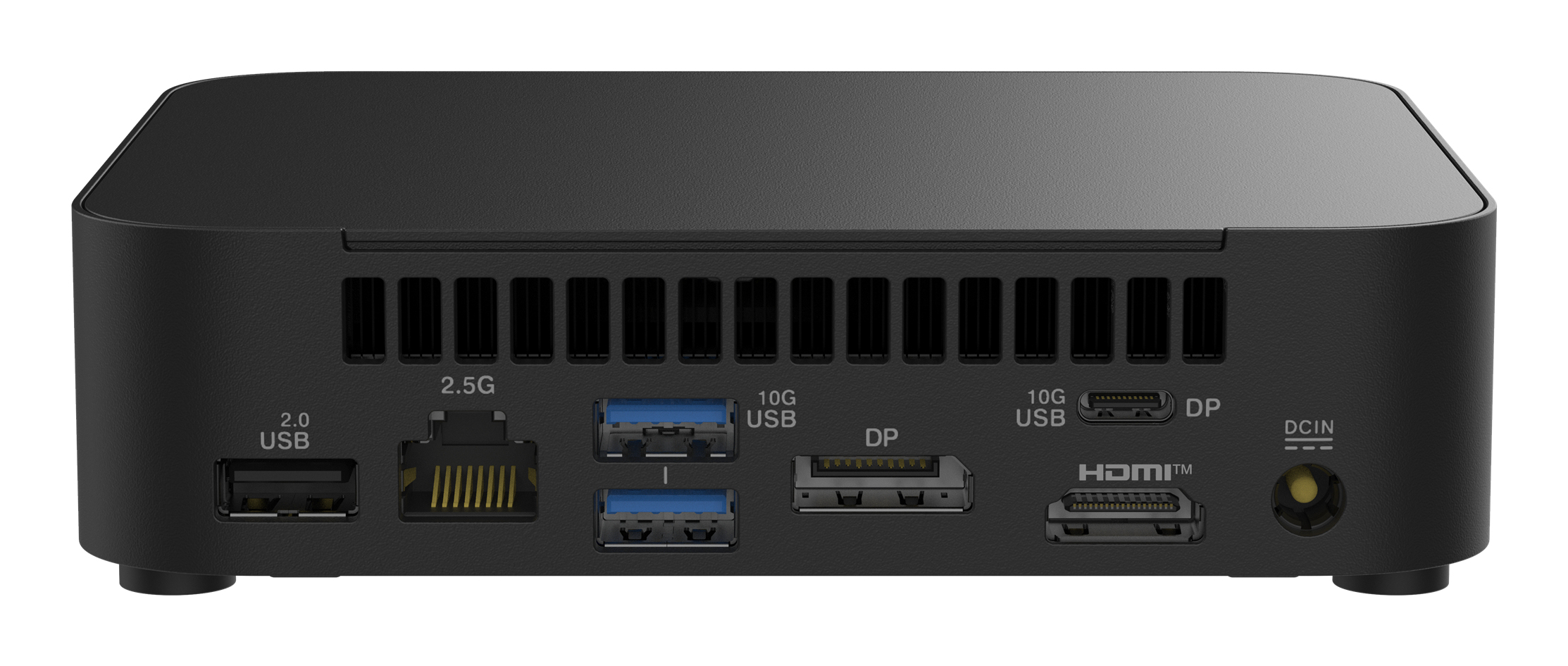 ASUS NUC 14 Essential Kit RNUC14MNK9700002 Barebone Mini-PC Intel N97 Schwarz