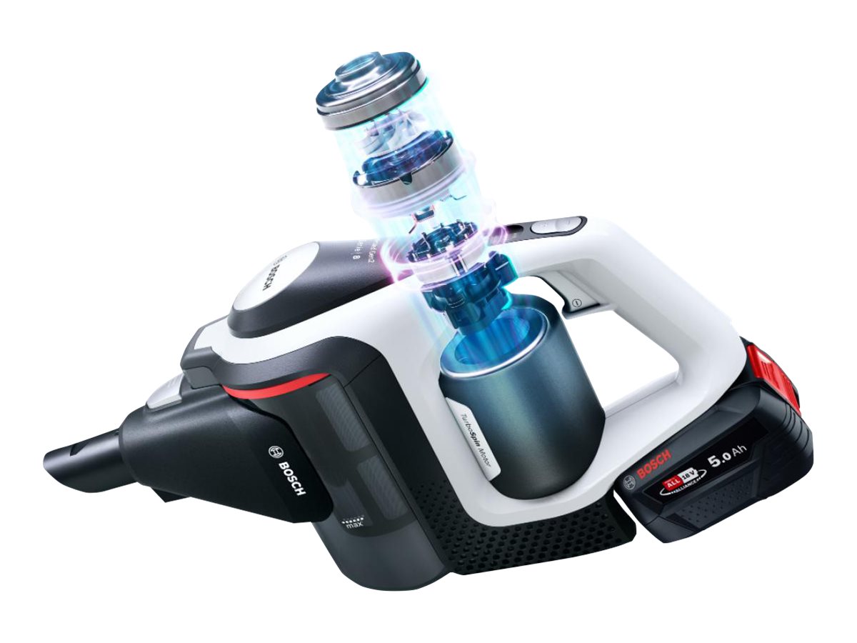 Bosch Series | 8 Unlimited Gen2 BSS825ALL Stabstaubsauger 45 min Schwarz, Weiß