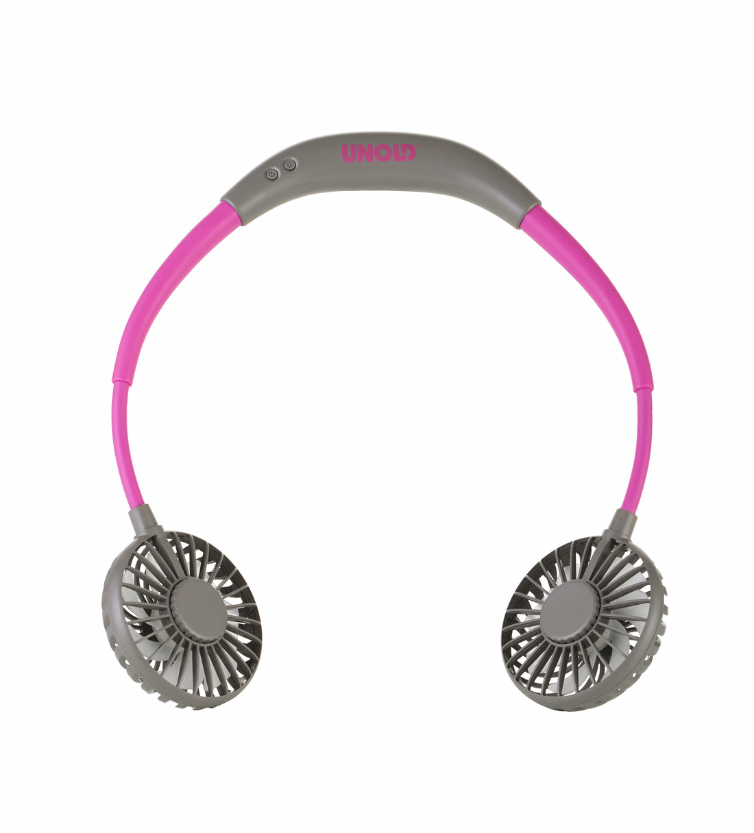 UNOLD Breezy Nackenventilator Akku Anthrazit/Violett
