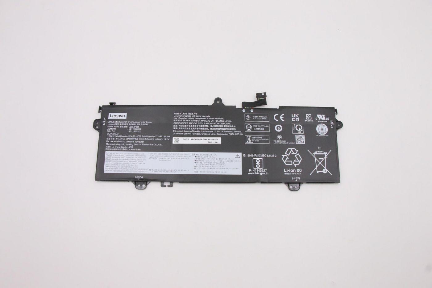 Lenovo BATTERY LG L20L3PG1 11.58V57Wh3cell (5B11B36321)