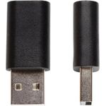 Alcasa USB-AD200 Kabeladapter USB A USB C Schwarz (USB-AD200)